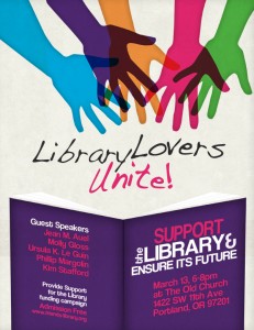 Library Lovers Unite Multnomah County